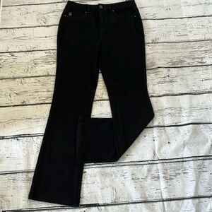 Belle by Kim Gravel 6 Regular Flexibelle 5-Pocket Boot Cut Jeans Black